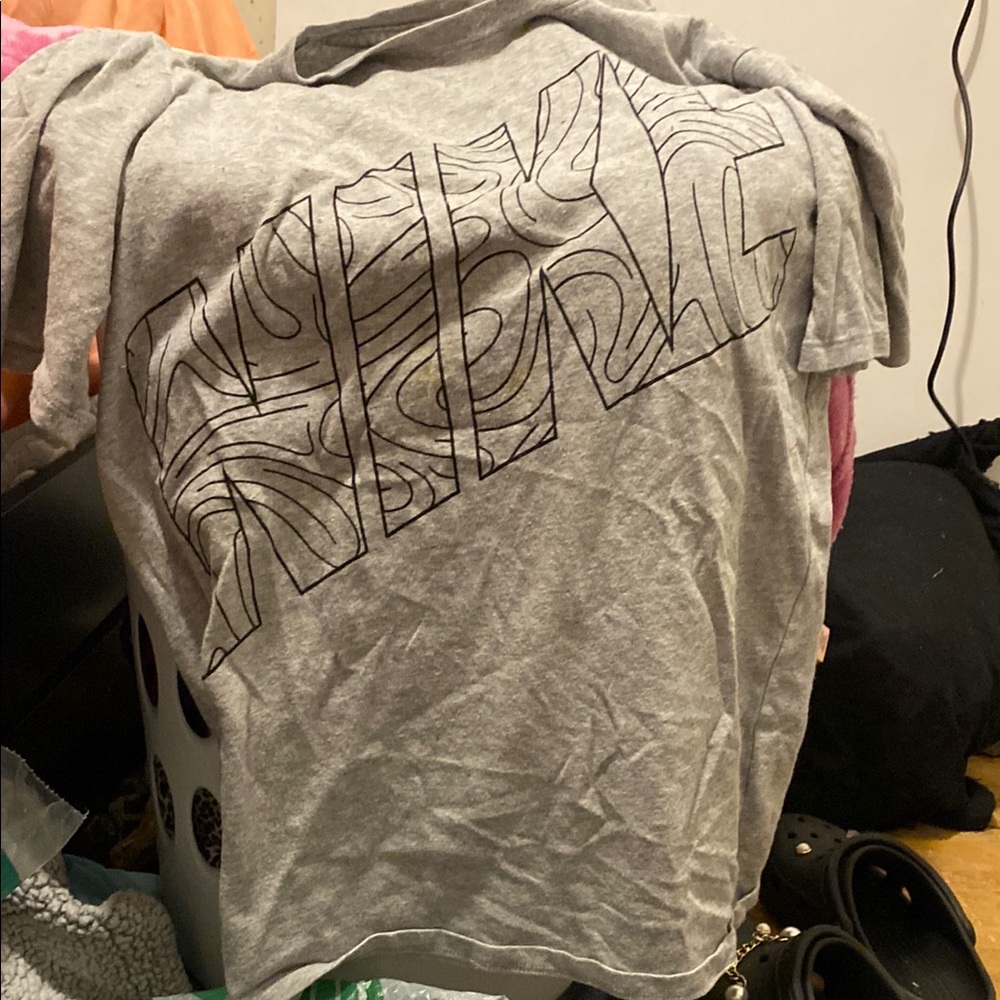 Nike Gray Graphic T-Shirt